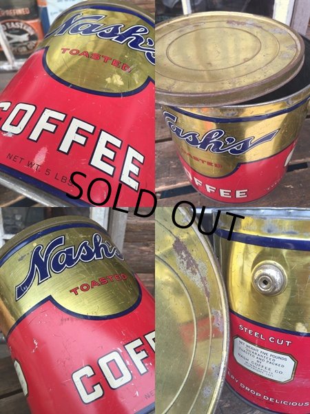 画像3: Vintage Nash's Coffee Can (DJ648） (3)