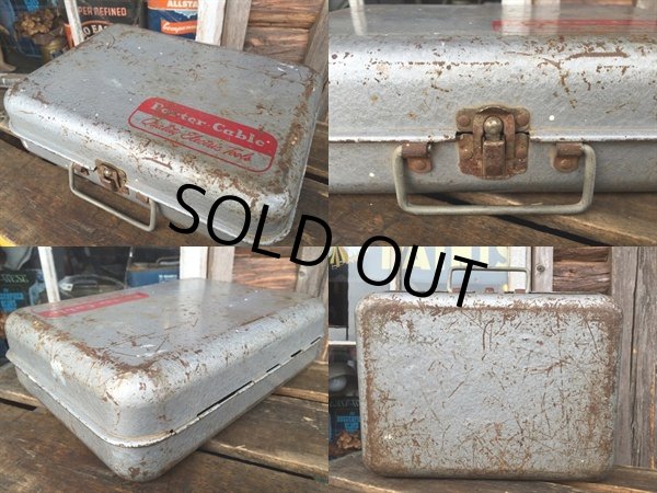 画像2: Vintage Tool Box Porter - Cable (DJ655) (2)