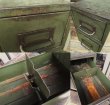 画像2: Vintage 2 Drawer Mettal Card File Cabinet (DJ667) (2)