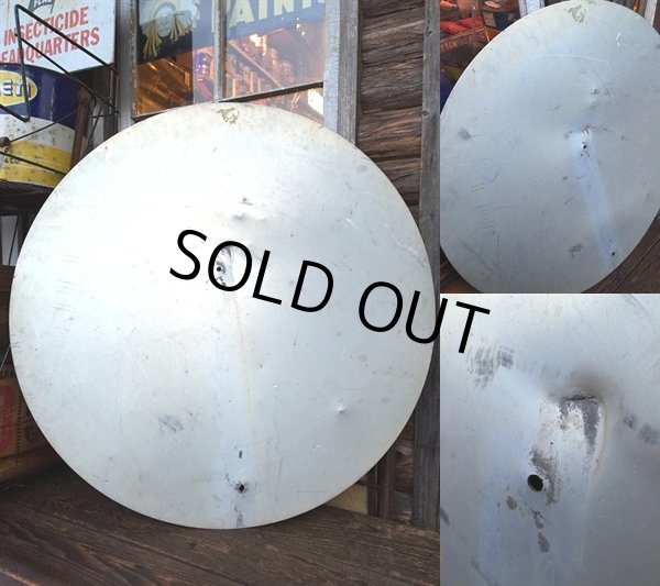 画像3: Vintage Railroad Crossing Round Sign (DJ692) (3)