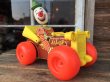 画像1: 60s Vintage FP Pull Toy Jalopy Clown (DJ747) (1)