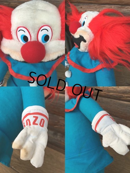 画像3: 80s Vintage Bozo The Clown ACE Plush Doll (DJ774) (3)