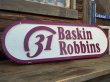 画像1: Vintage 31 Baskin Robbins Store Display Sign (DJ779) (1)