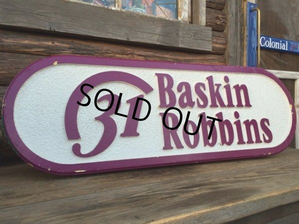 画像1: Vintage 31 Baskin Robbins Store Display Sign (DJ779) (1)