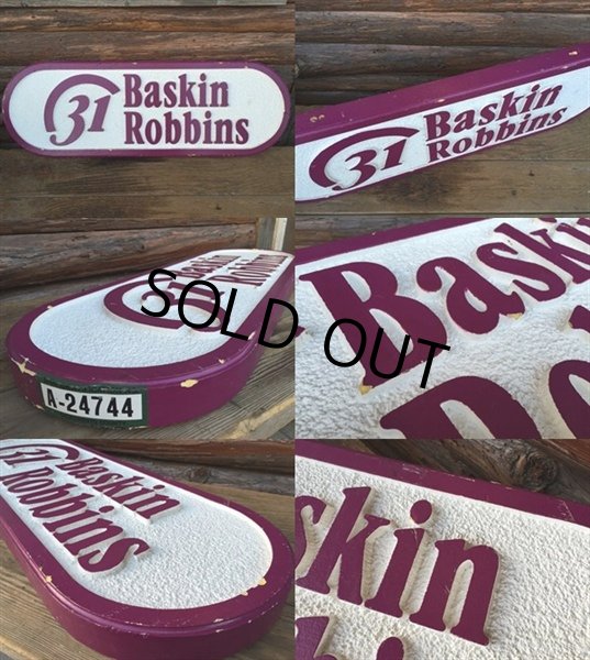 画像2: Vintage 31 Baskin Robbins Store Display Sign (DJ779) (2)