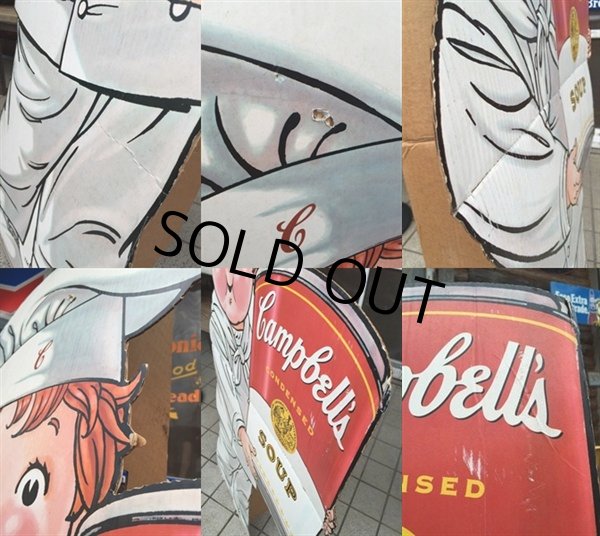 画像2: Vintage CampbellSoup Cardbord Sign Sign (DJ785) (2)