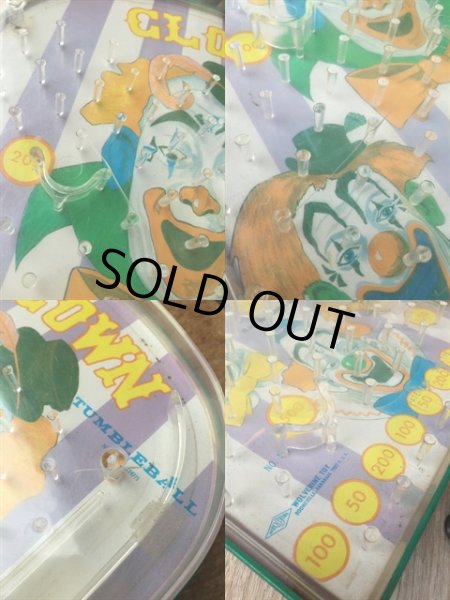 画像2: Vintage Clown Tin Toy Tumbleball (DJ791) (2)