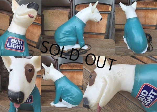 画像2: 80s Vintage Spuds MacKenzie Bud Light Store Display Lamp #A (DJ793) (2)