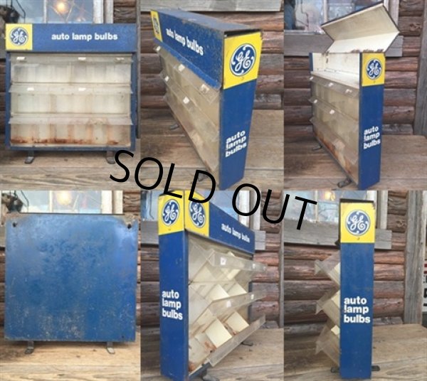 画像2: Vintage GE Auto Bulb Container Store Display (DJ808) (2)