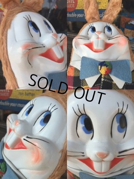 画像3: Vintage White Rabbit Doll (DJ828) (3)