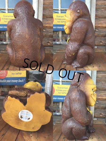 画像2: 70s Vintage Bank Doll Gorilla (DJ832) (2)