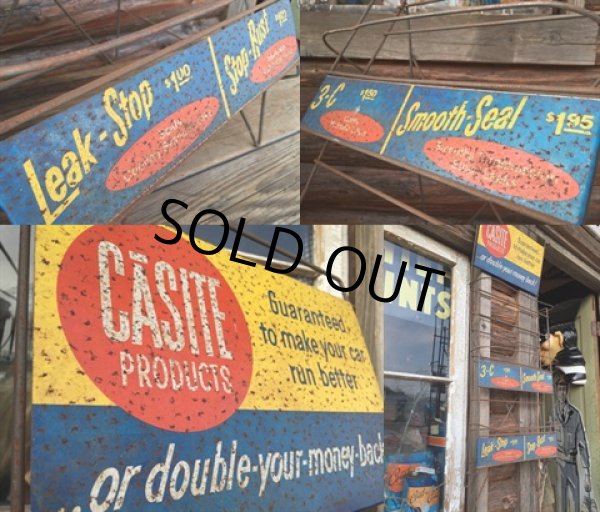 画像3:  Vintage Casite Oil Station Display Rack (DJ833) (3)