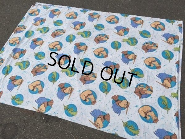 画像2: Vintage Flat Sheet / Disney Heracles (DJ858) (2)