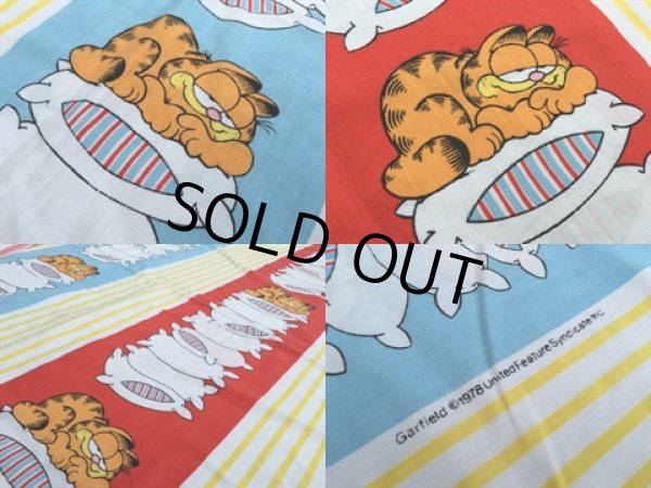 画像3: Vintage Flat Sheet / GARFIELD (DJ856) (3)