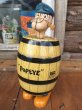 画像1: 30s Vintage Popeye Barrel Walker Tin Wind Up  (DJ861) (1)