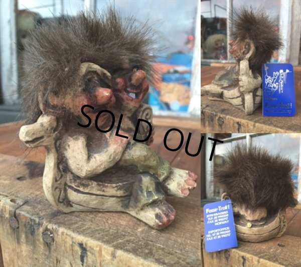 画像2: 70s Vintage Fosse Troll / Two Head (DJ863) (2)