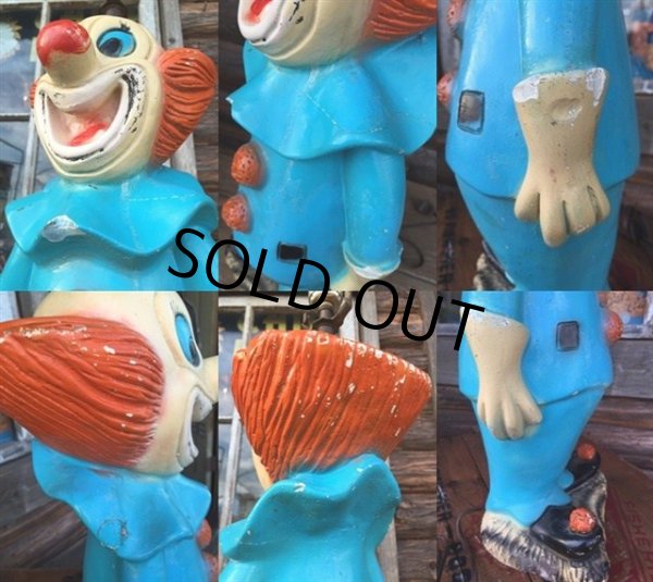 画像4: 60s Vintage Bozo the Clown Lamp (DJ864) (4)