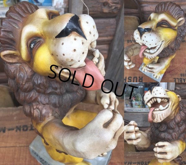 画像3: 70s Vintage Lowenbrau Lion Statue Store Display (DJ897) (3)