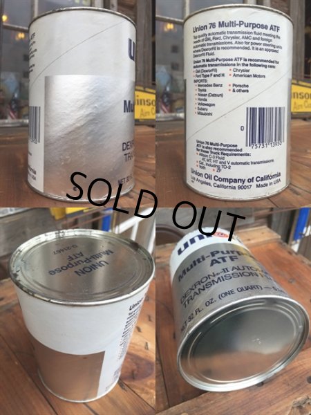 画像2: SALE！ Vintage UNION76 1 Quart Motor Oil Can (DJ887)  (2)