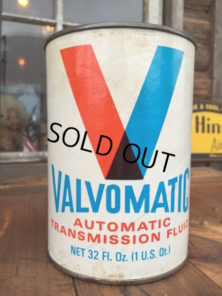画像1: SALE！ Vintage Valvoline 1 Quart Motor Oil Can (DJ866)  (1)
