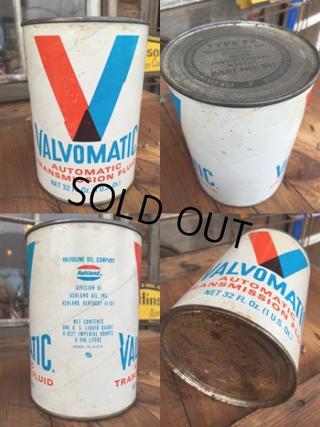 画像2: SALE！ Vintage Valvoline 1 Quart Motor Oil Can (DJ866)  (2)