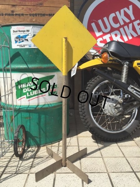 画像2: Vintage Roard Street Sign / Slow (DJ849) (2)