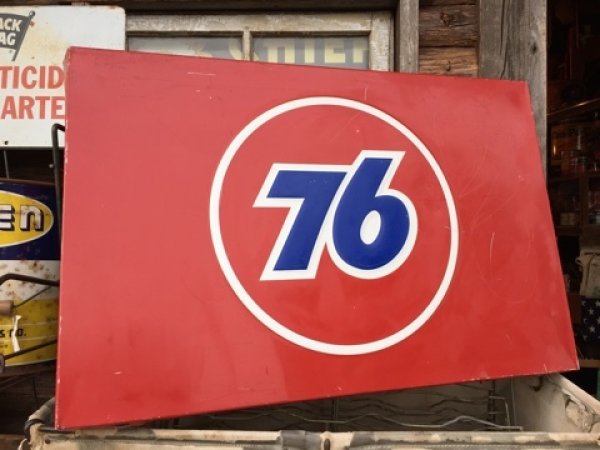Vintage Unocal Union 76 Gas Station Oil Sign (DJ898)