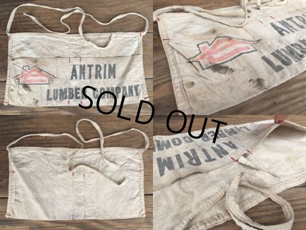 画像2: Vintage Carpenter Nail Apron / ANTRIM (DJ970) (2)