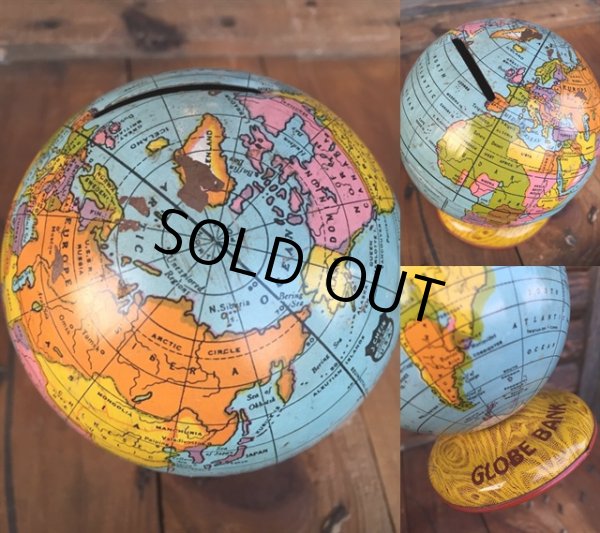 画像3: Vintage J.CHEIN Gloobe Bank (DJ999) (3)