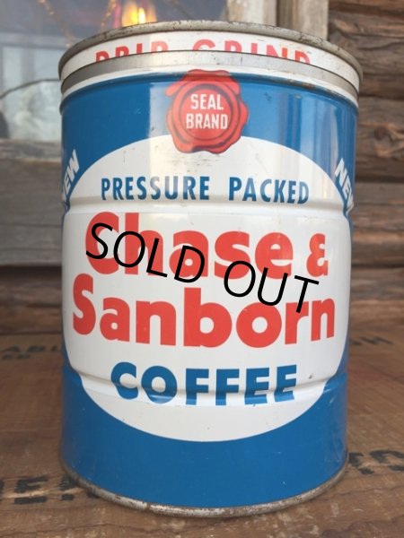 画像1: Vintage Chase & Sandorn Coffee Can (DJ991） (1)