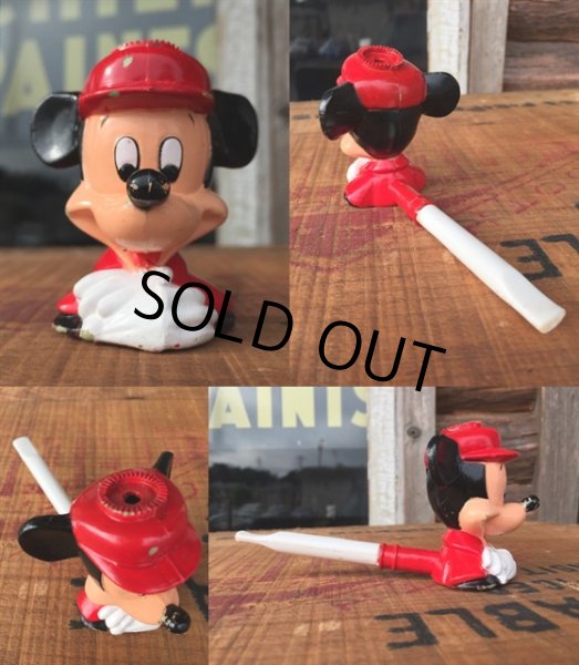 画像2: 90s Vintage Mickey Plastic Toy (MA10) (2)