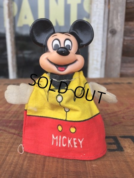 画像1: 70s Vintage Mickey Finger Puppet (MA16) (1)