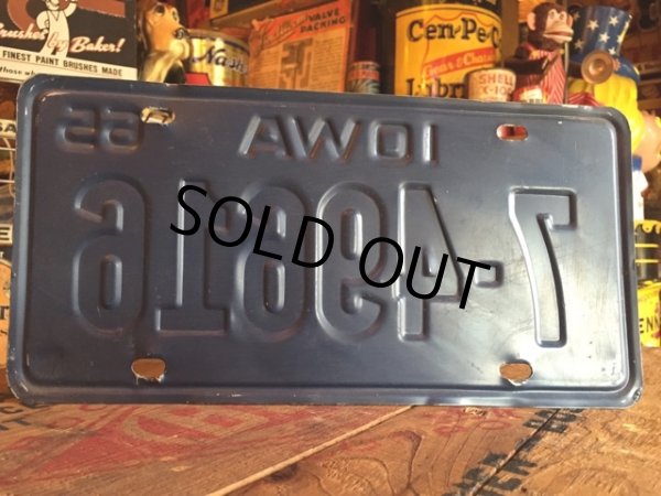 画像2: 60s Vintage Lisence Plate / 7-49616 (MA32) (2)