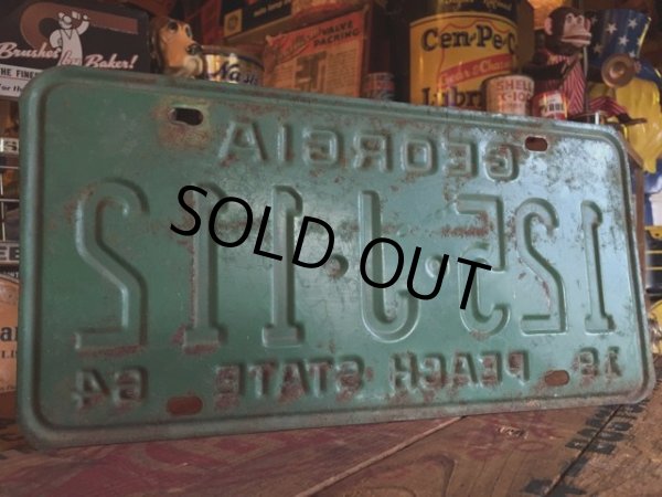画像2: 60s Vintage Lisence Plate / 125-J-112 (MA39) (2)