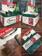 画像2: Vintage Soda 6-Pac bottles Cardboard carrying case / 7UP (MA51) (2)