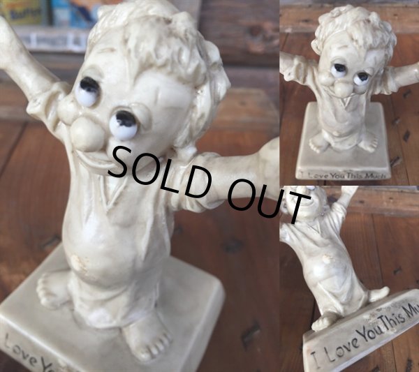 画像3: 70s Vintage Message Doll / I Love... #S (MA57)  (3)