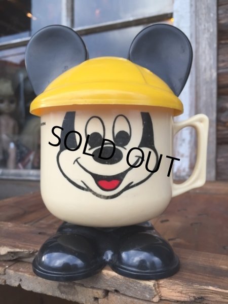 画像1: 70s Vintage Disney Plastic Mug Cup (MA75) (1)