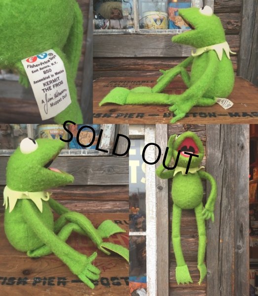 画像2: 70s Vintage Muppet Show Kermit Doll (MA82) (2)