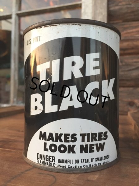 画像1: Vintage Tire Black Can (MA98)  (1)