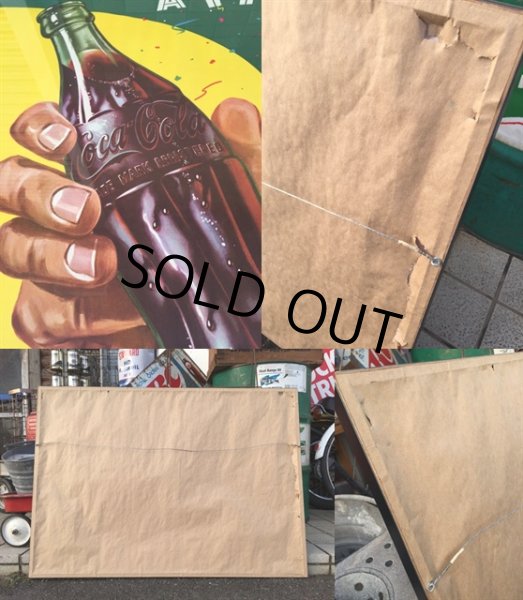 画像3: Vintage Coca-Cola Advertising Poster Sign (MA112） (3)