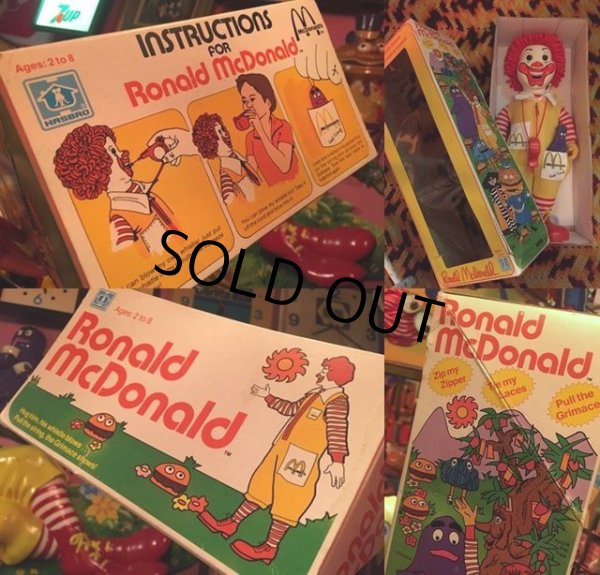 画像3: 70s Vintage Hasbro Ronald McDonald Doll (MA122) (3)