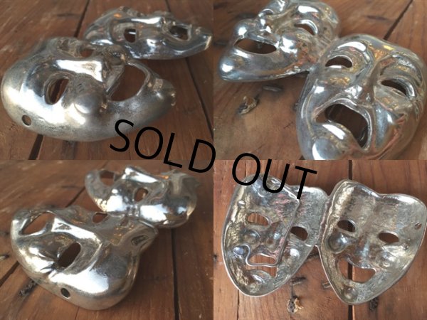 画像2: Vintage Comedy & Tragedy Buckle (MA125) (2)