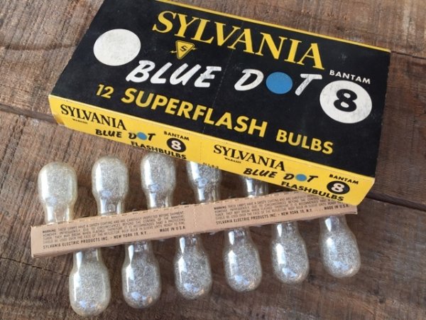 画像1: Vintage STLVANIA Flashbulbs Dead Stock (MA129)  (1)
