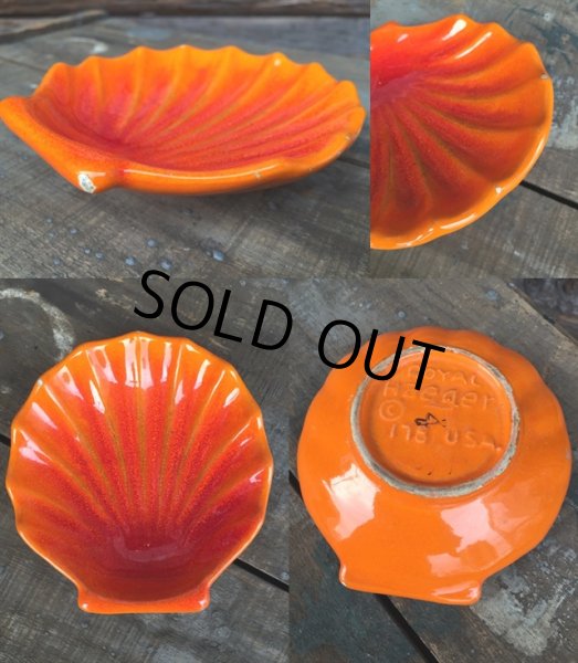 画像2: Vintage Ceramic Tray Shell (MA134) (2)