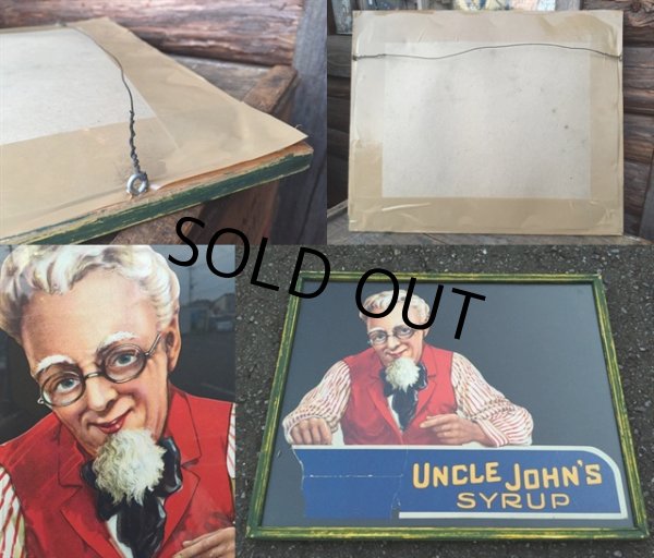 画像3: Vintage Uncle Johns Syrup Card Board Sing (MA155) (3)