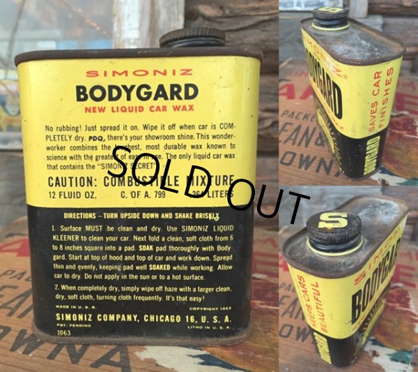 画像2: Vintage Simoniz Bodygard Can (MA164) (2)