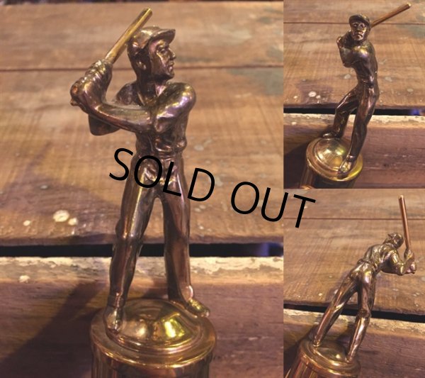 画像3: 40s Vintage Baseball Trophy  (MA168) (3)