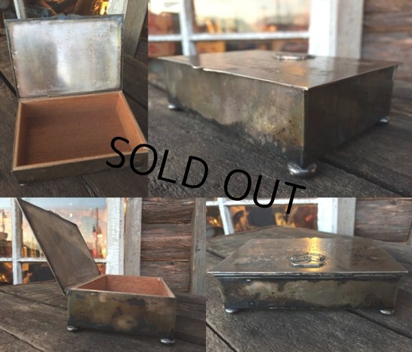 画像2: 50s Vintage 8th Air Force Metal Case (MA173) (2)