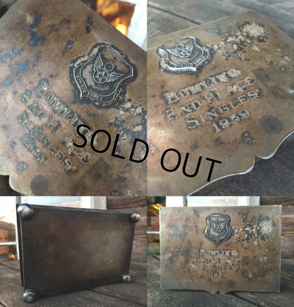 画像3: 50s Vintage 8th Air Force Metal Case (MA173) (3)