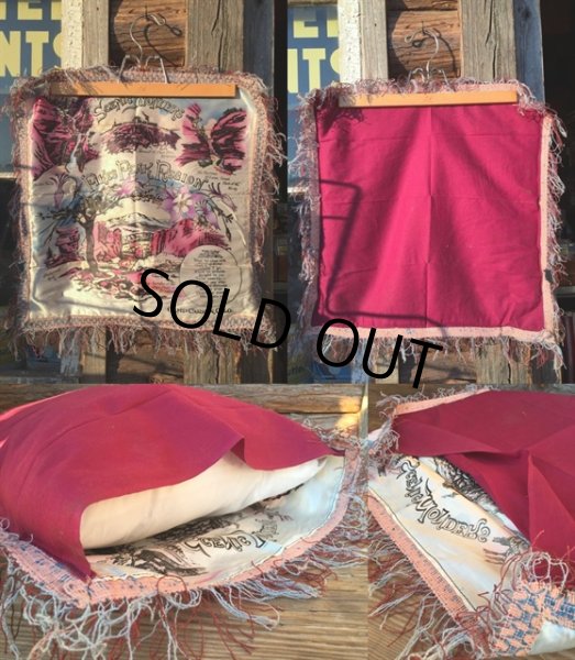 画像2: Vintage Souvenir Cushion PIKES PEAK REGION (MA193） (2)